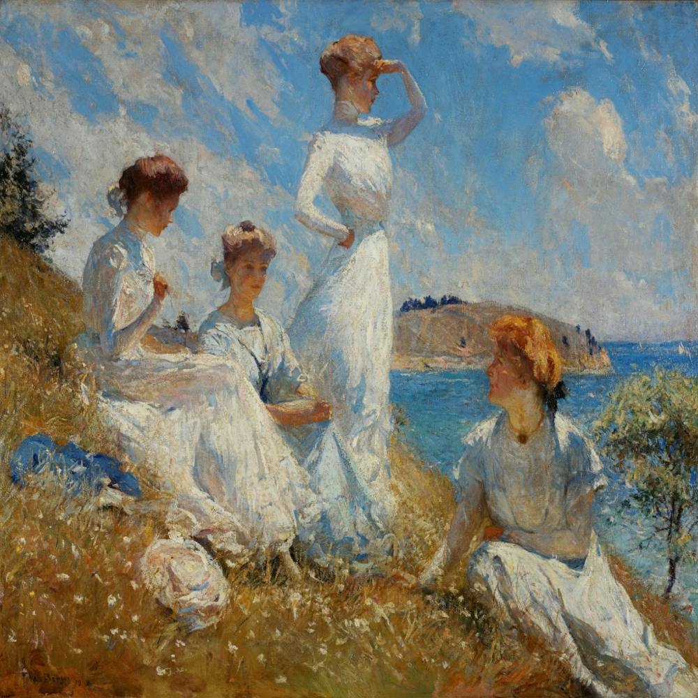 Summer 1909 .Frank Weston Benson
