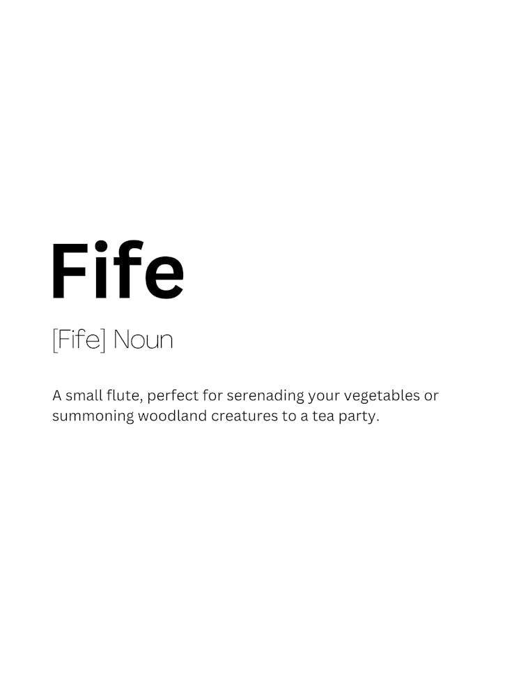 Fife Definition Meaning