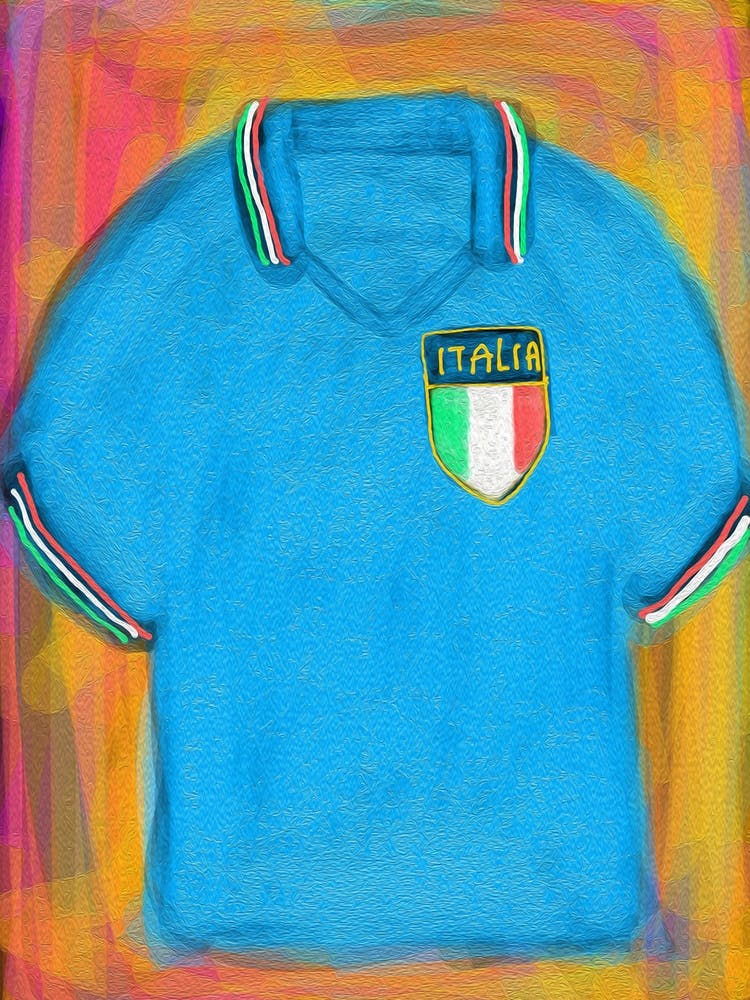 Italy Soccer Jersey 1982