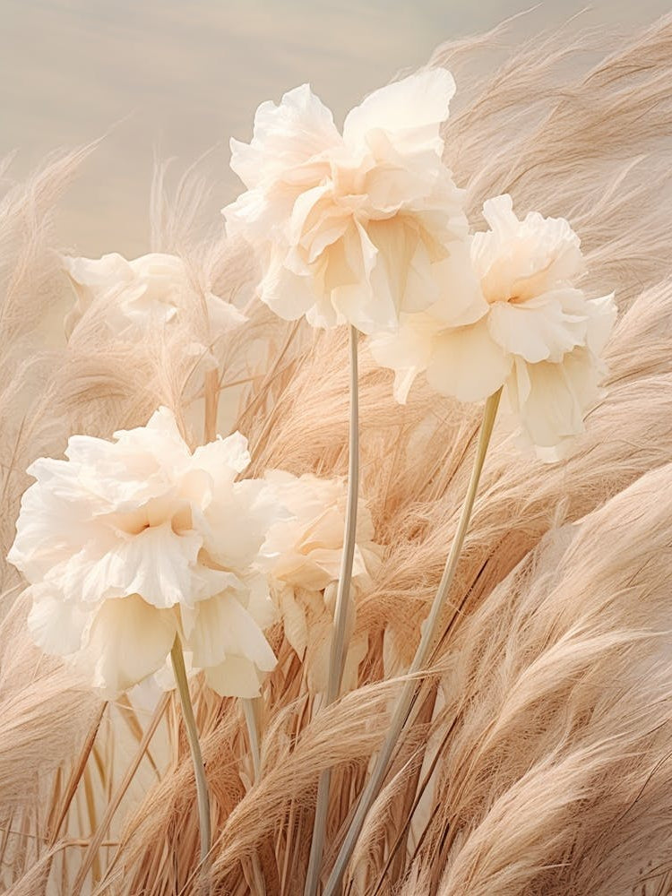 Boho Dried Flowers Daffodil 2