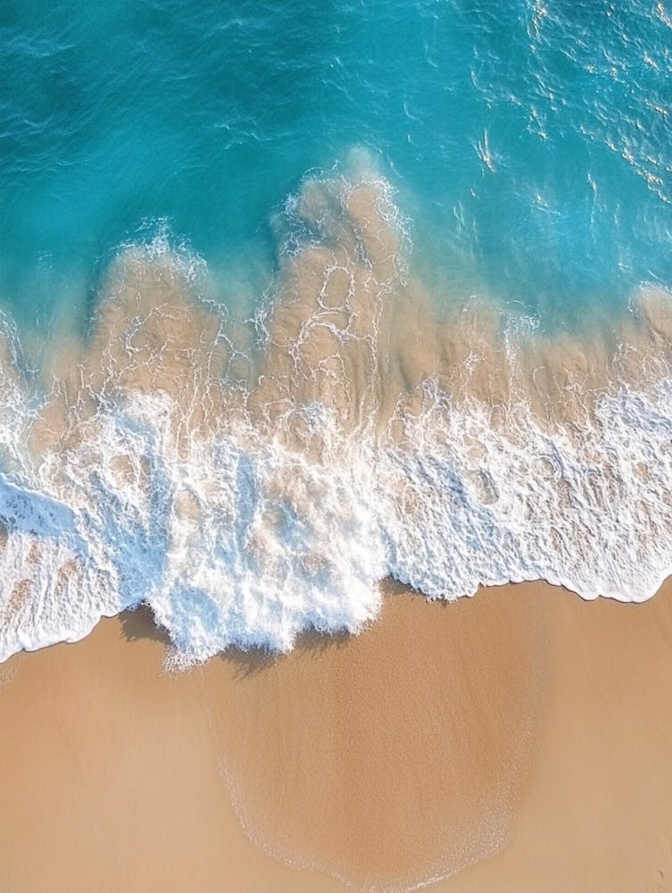 Aerial View Of A Beach 100