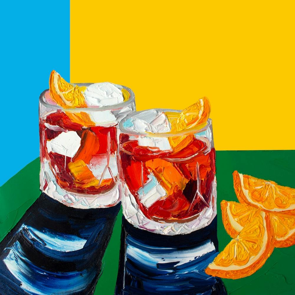 Negronis Blue Square