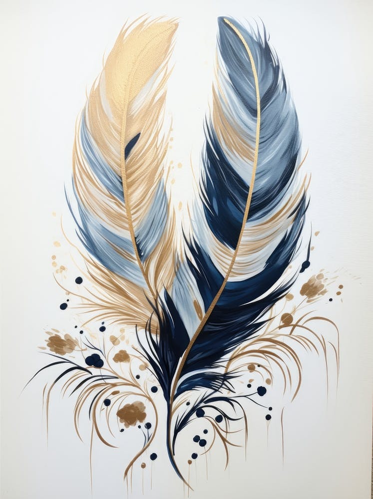 Feather Painting
