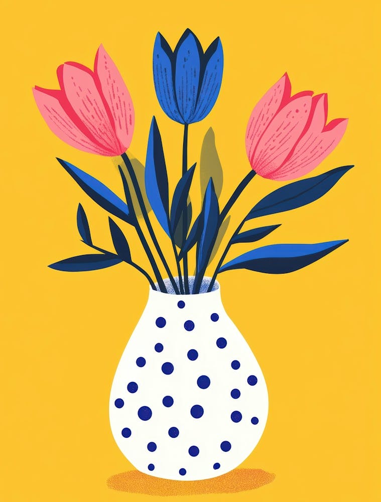 Tulips In A Vase 62