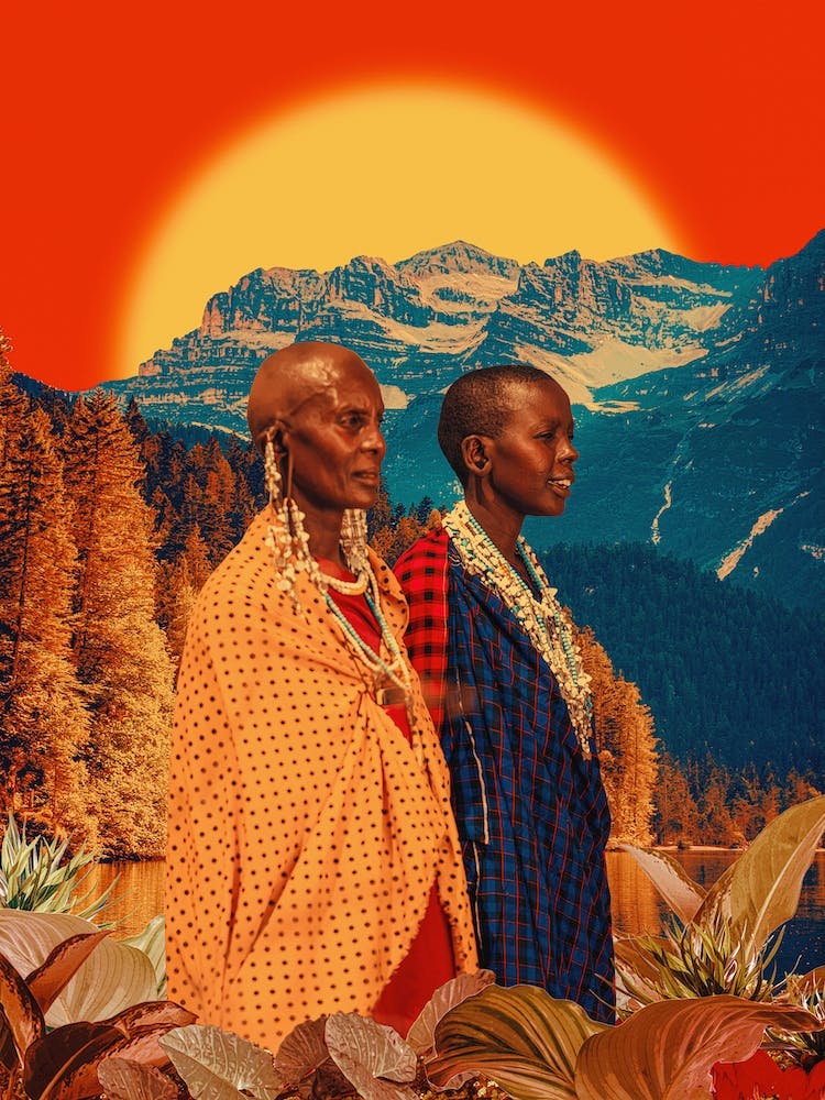 Afrofuturism Tribe Nature Landscape