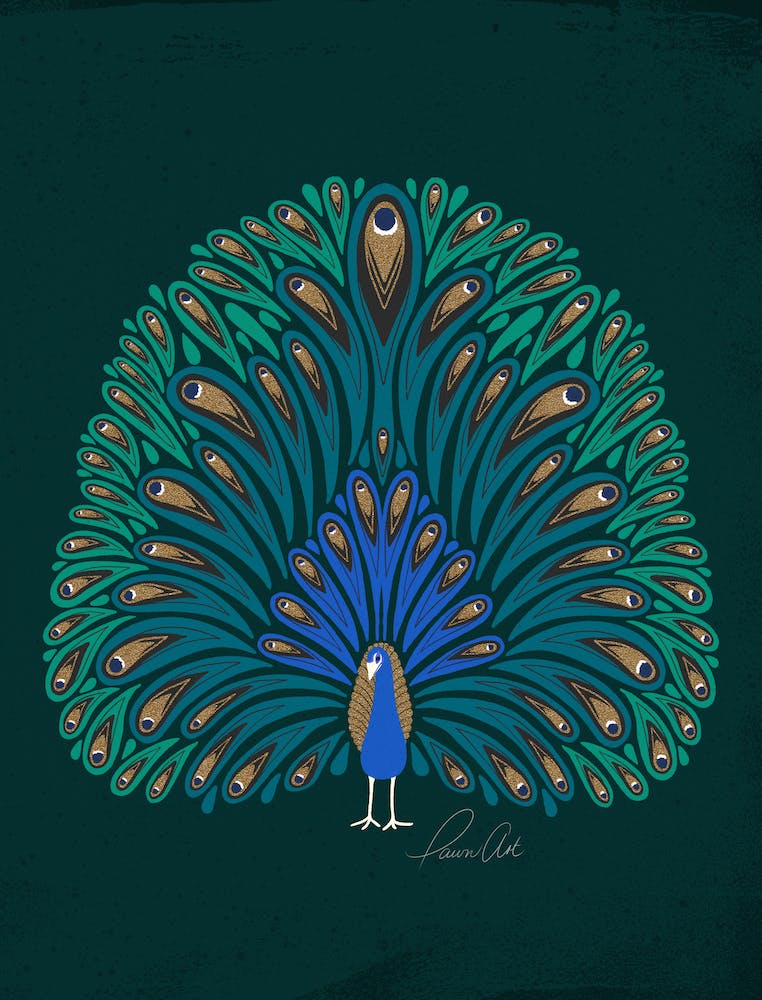 Emerald Peacock