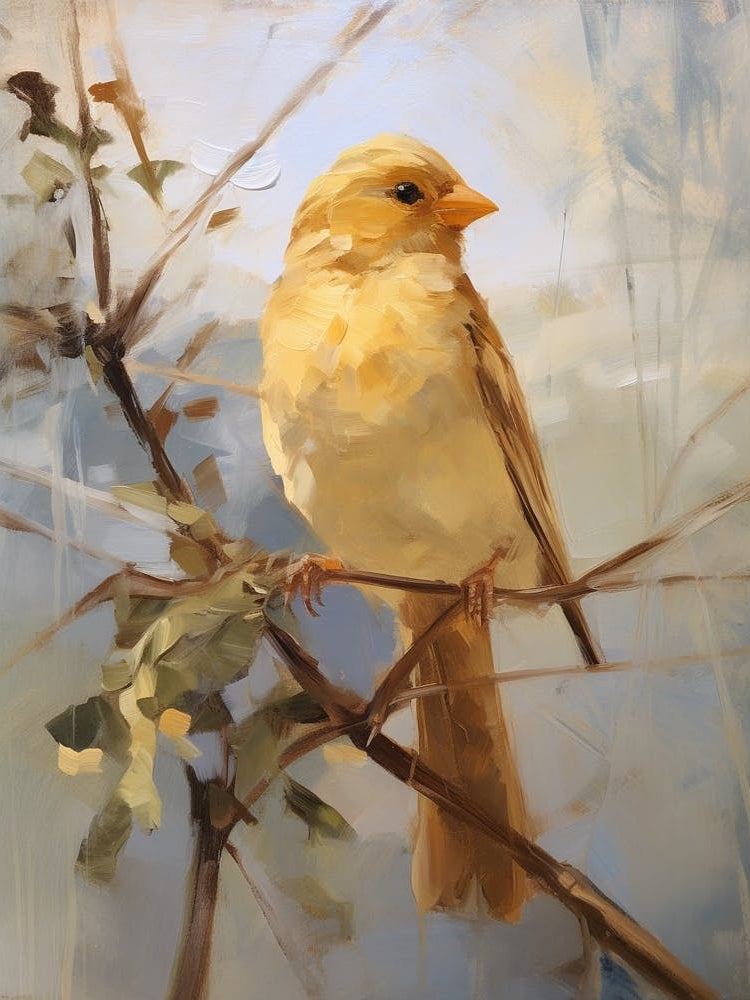 Bird Painting Finch 3
