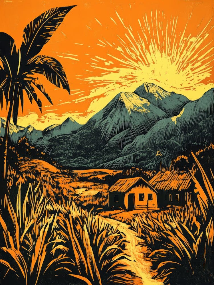 Sunset In The Mountains 25