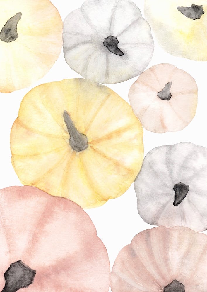 Pastel Pumpkins