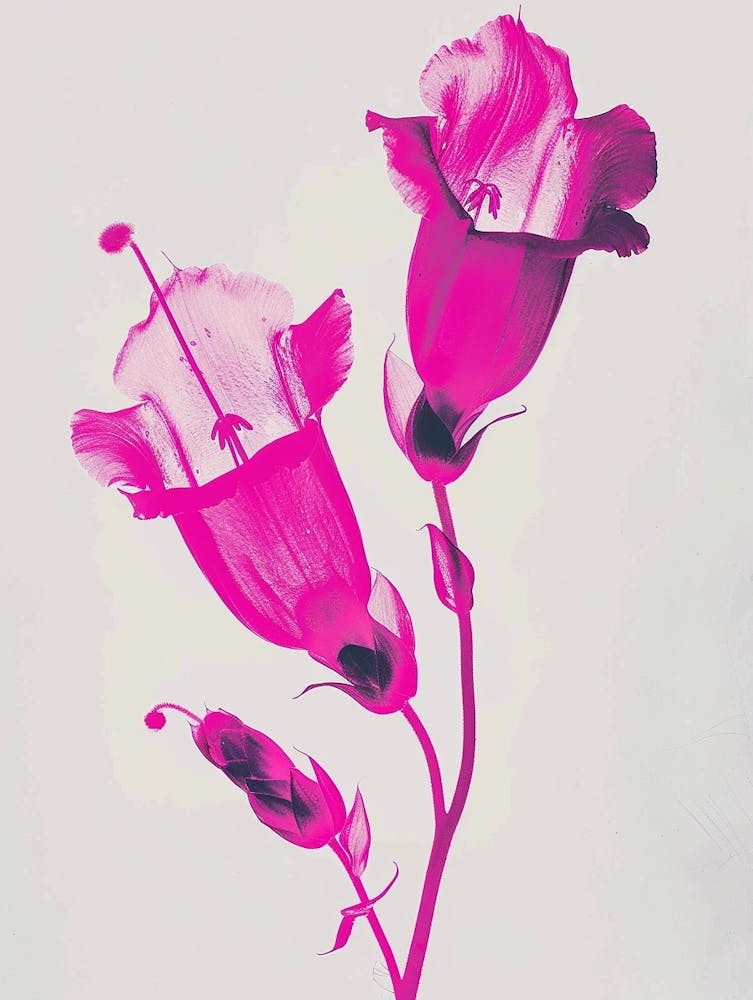 Hot Pink Foxglove 1