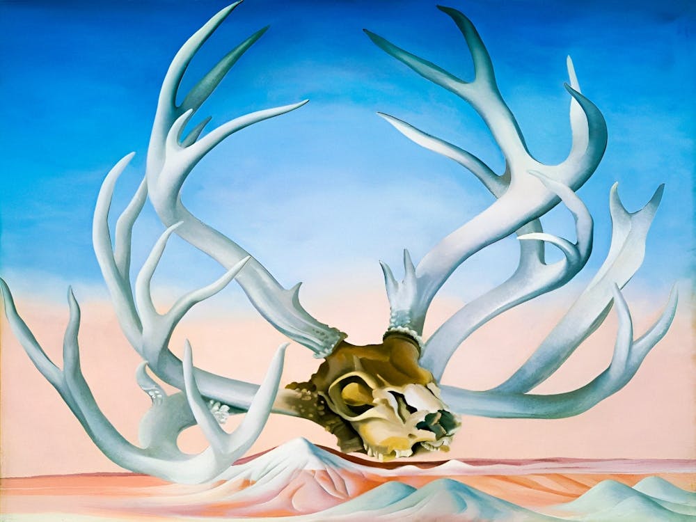 Georgia OKeeffe - Deers Skull with Pedernal