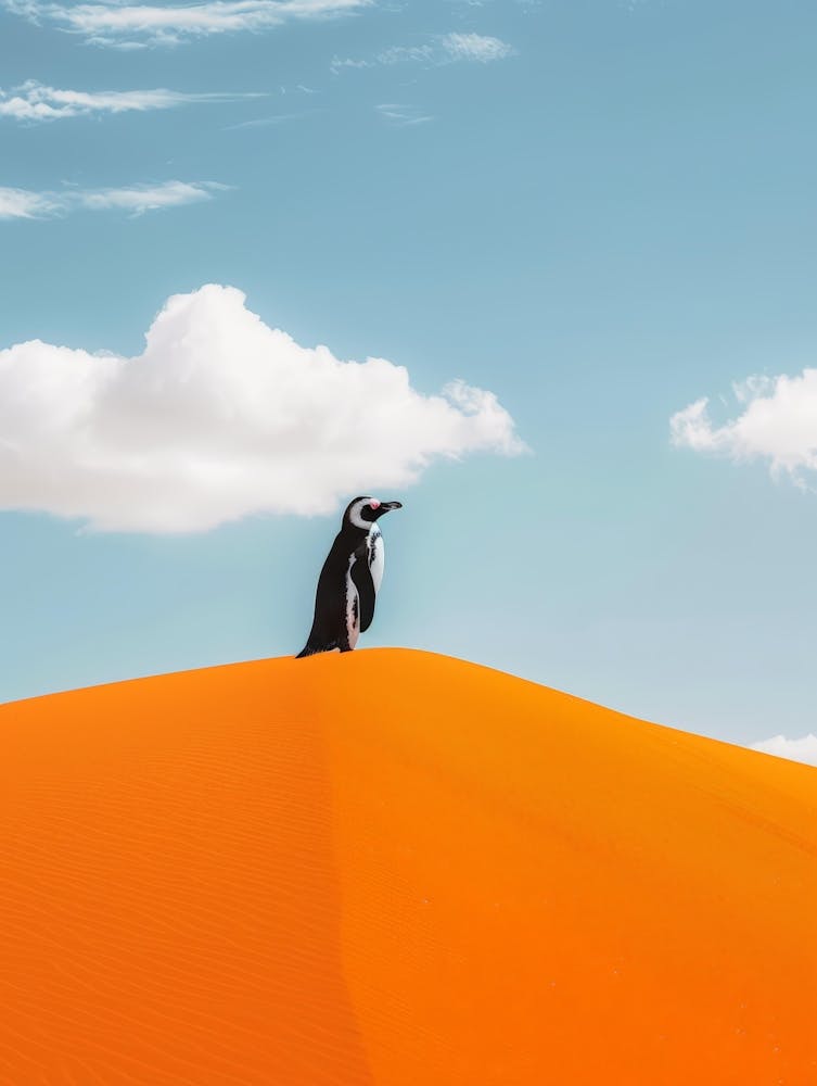 Penguin In The Desert 7