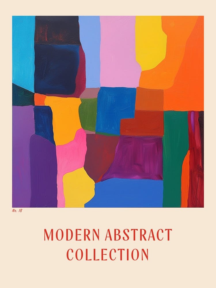 Modern Abstract Collection Poster 18
