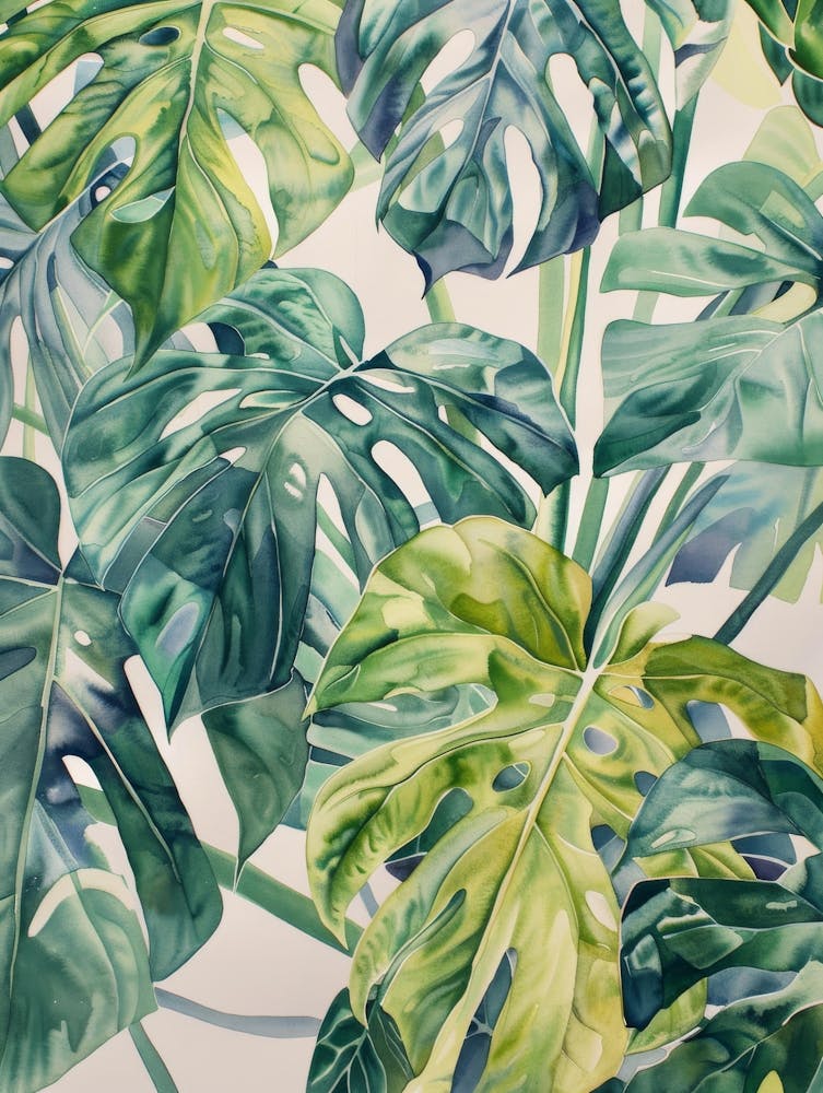 Monstera-Blätter 7