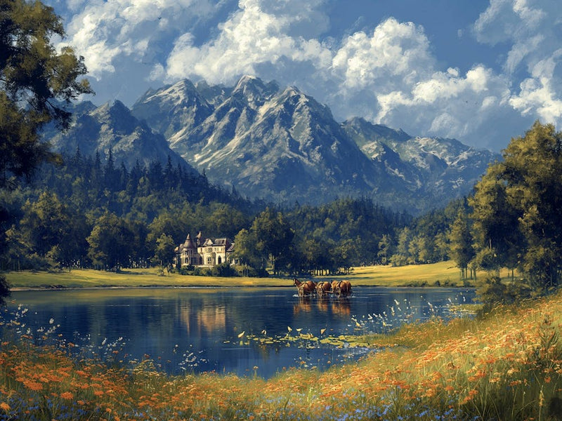 Peinture de paysage