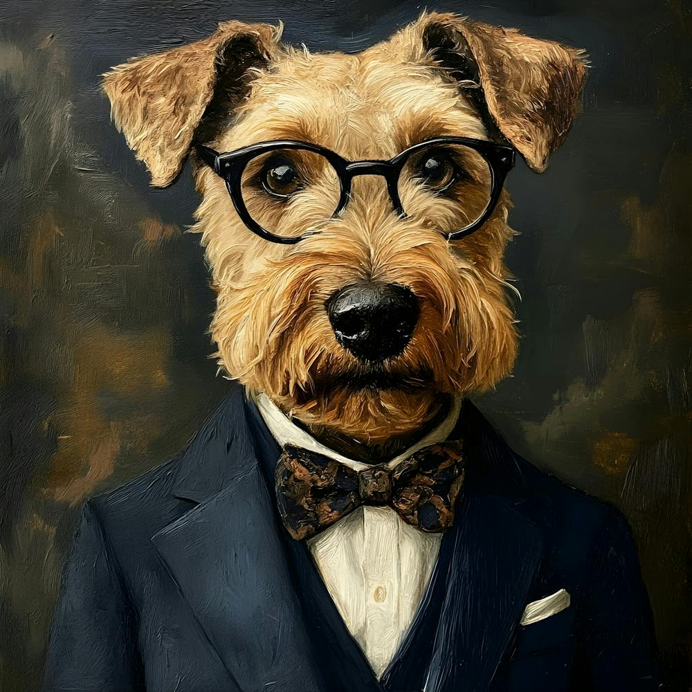 This Airedale Is All Business 7