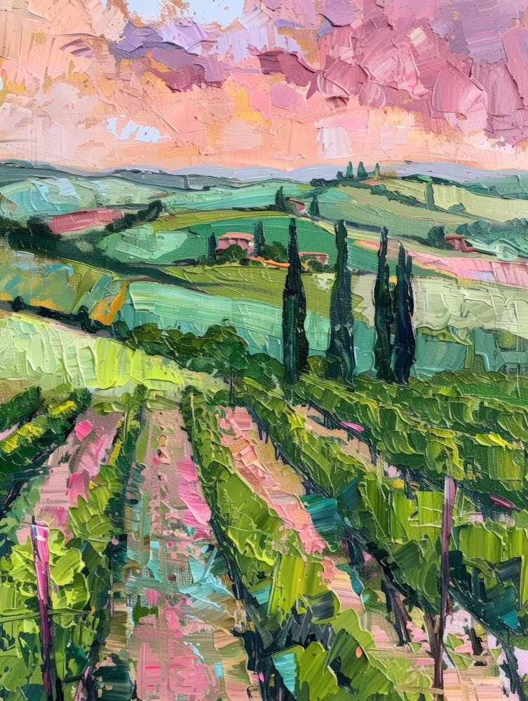 Sunset In Tuscany 2