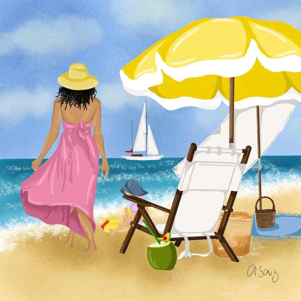 Beach Day. 1