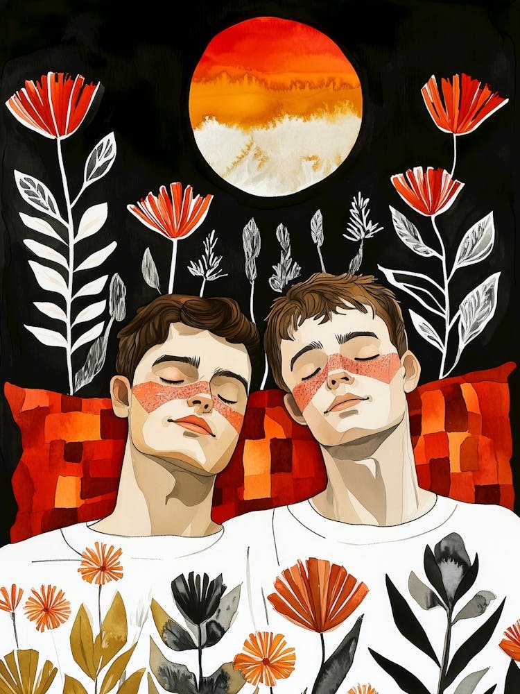 Two Boys Sleeping