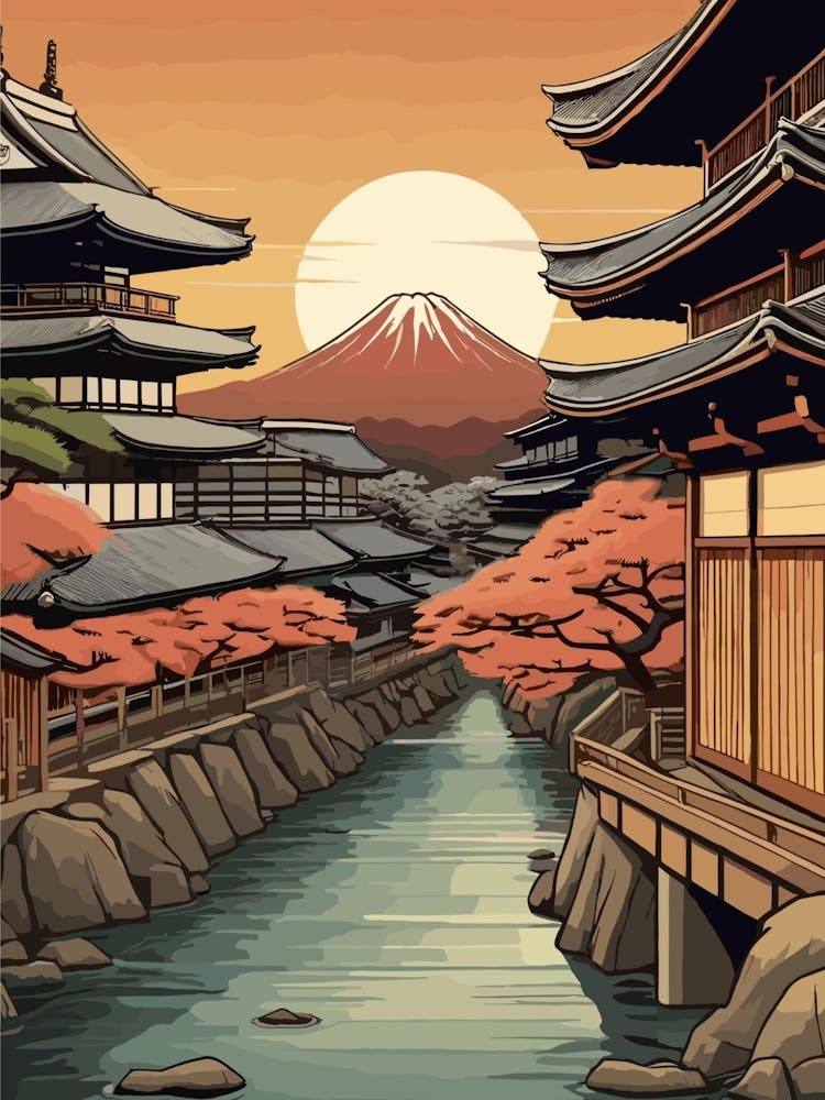 Mount Fuji Japan Kyoto