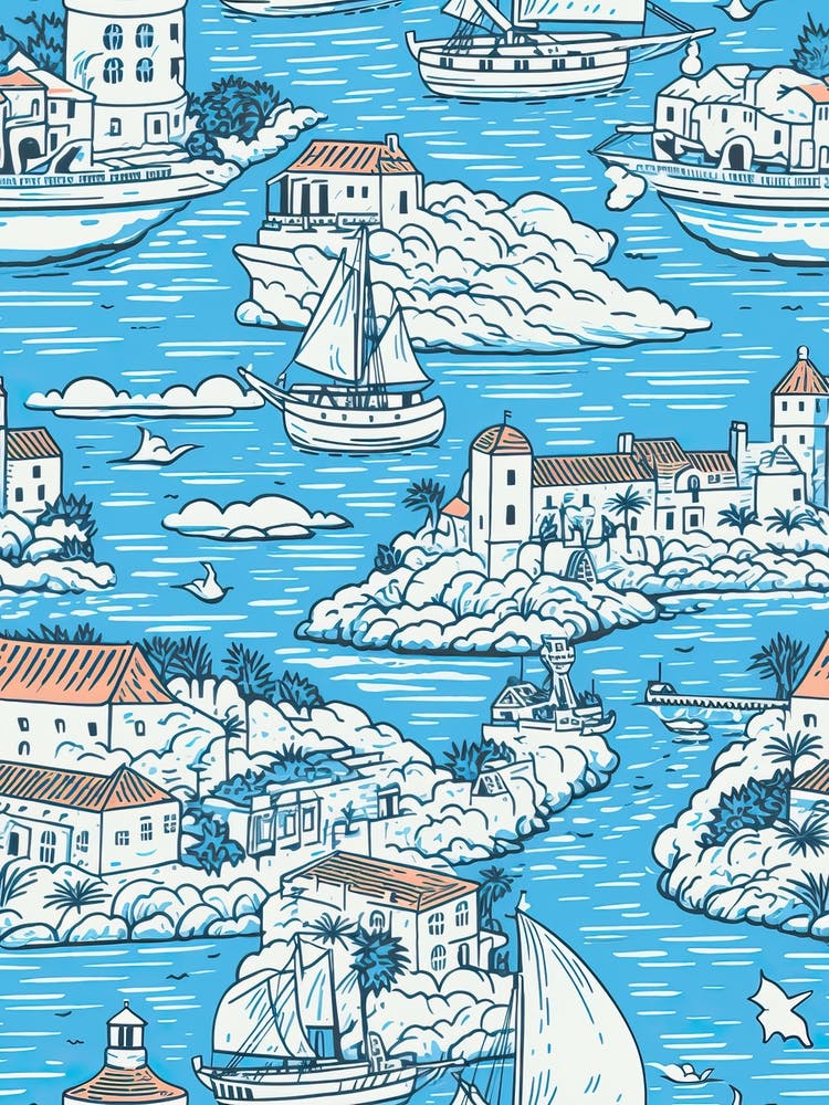 Dubrovnik In Croatia, Inspiriertes Reisemuster 4