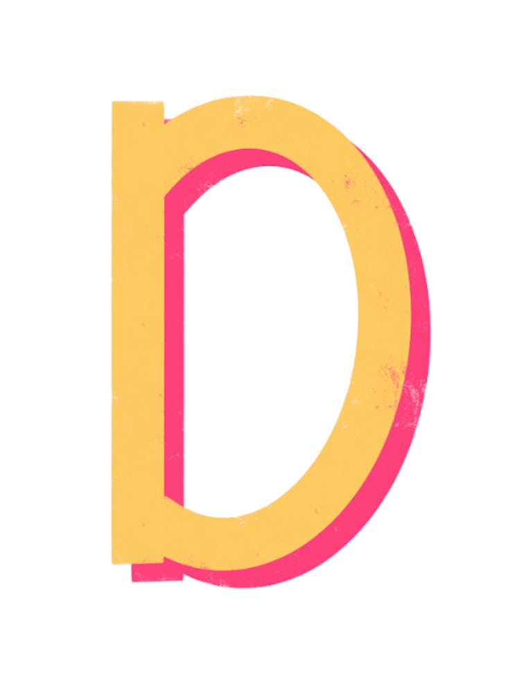 Letter D