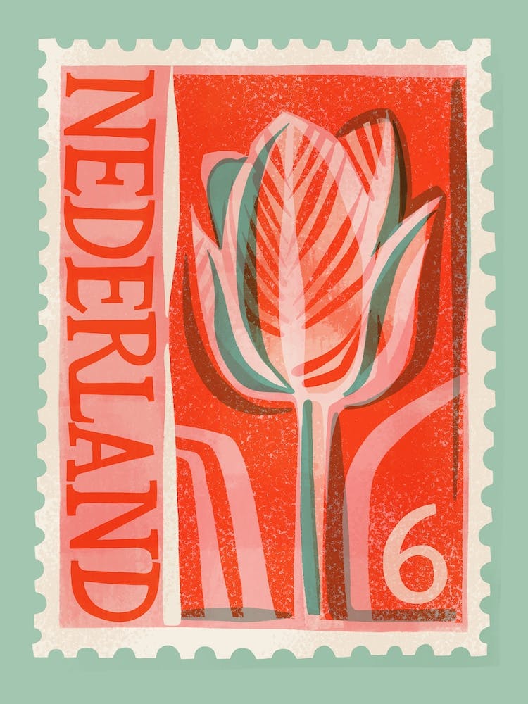 Netherlands Postage Stamp