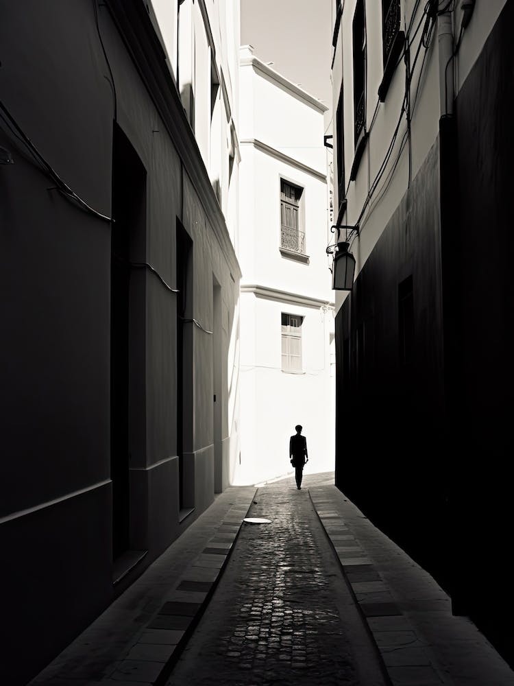 Seville, Spain, Spain, Black And White Photography 1