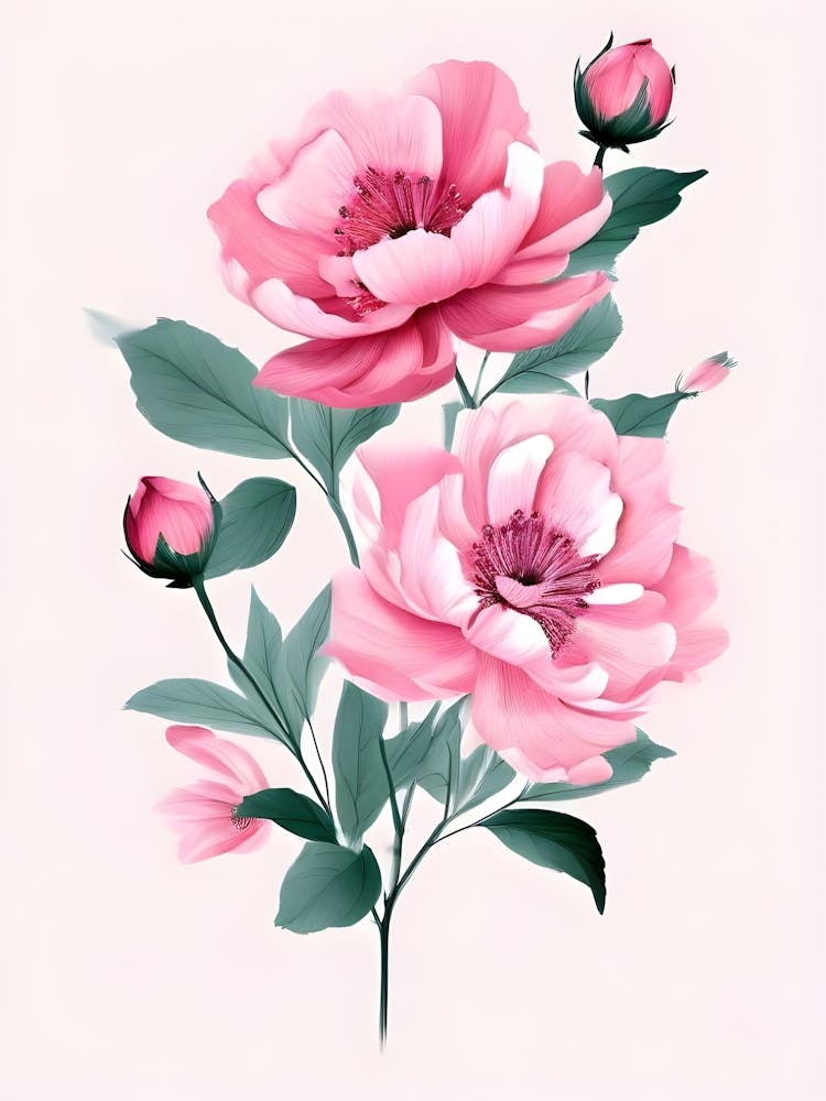 Pink Peonies 2
