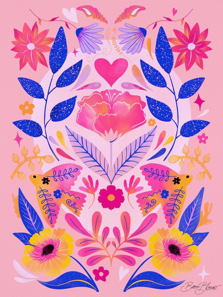 Botanical Garden in Pink