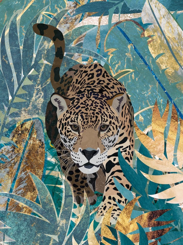Jaguar In The Jungle