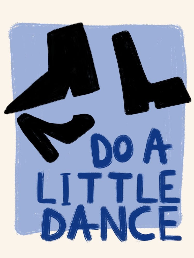 Do a Little Dance Blue