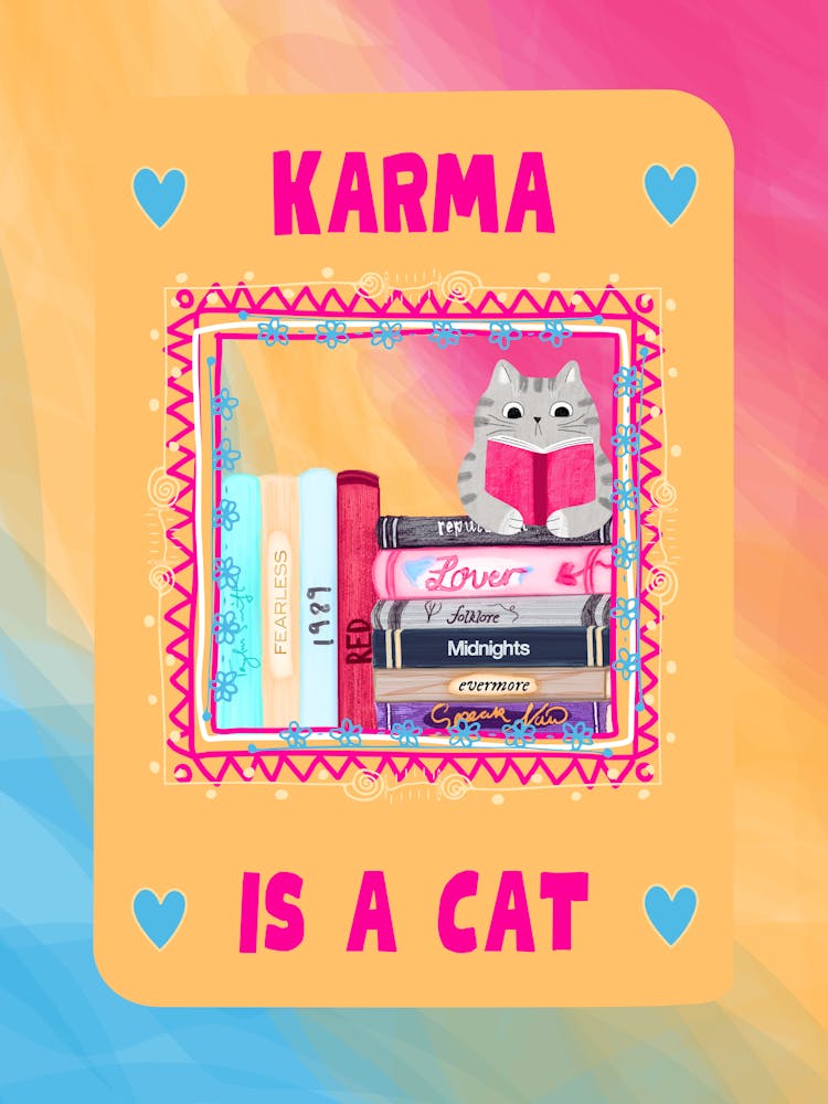 Rainbow Karma Cat