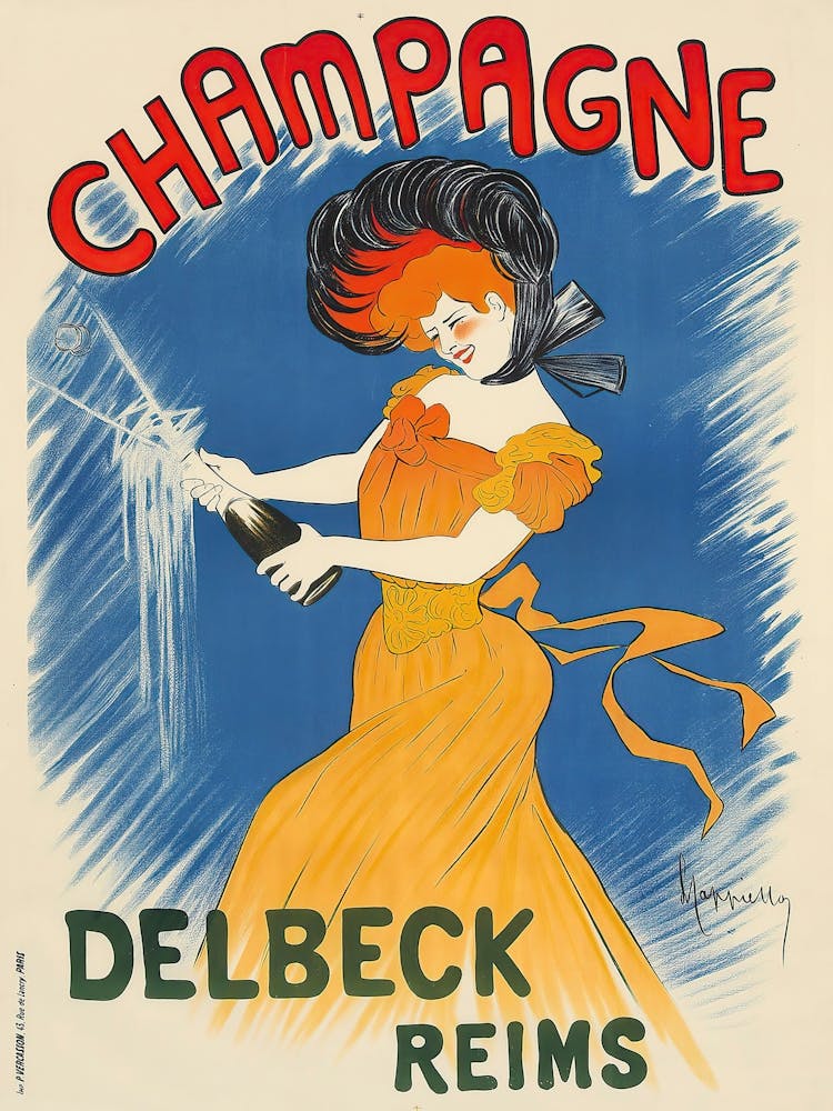 Champagne Delbeck Advert