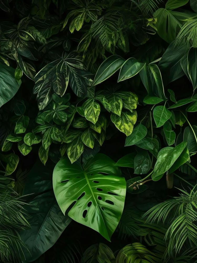 Tropical Leaves Wallpaper