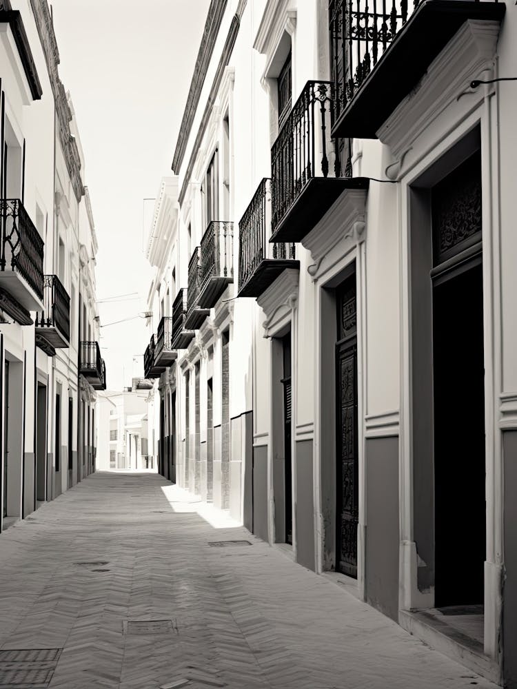 Seville, Spain, Spain, Black And White Photography 3