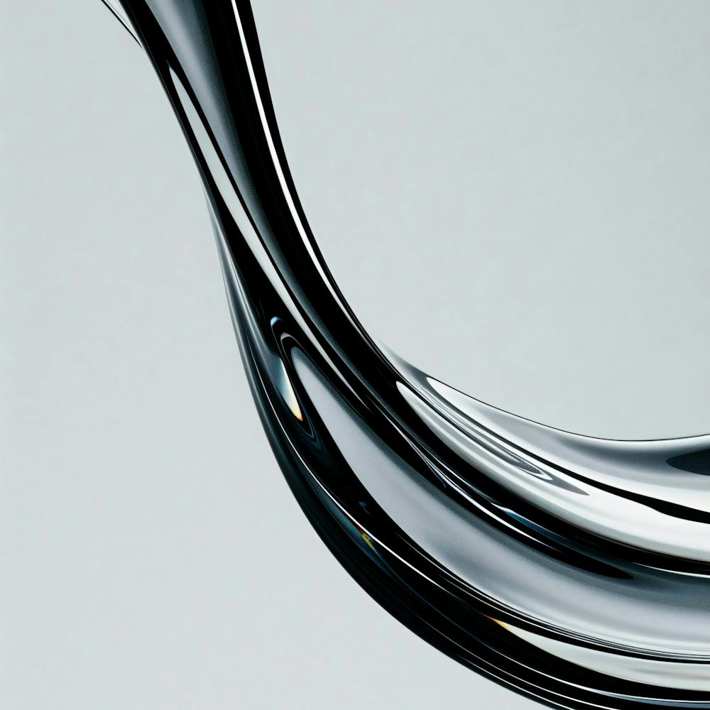 Abstrakter Wassertropfen