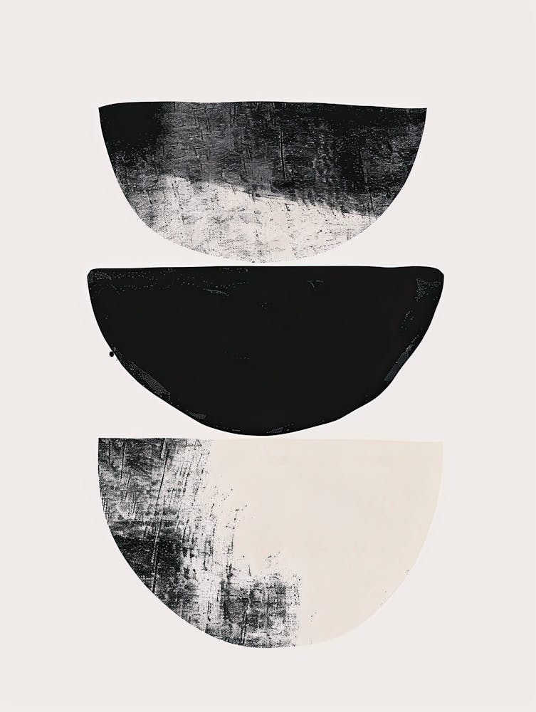 Black And White Bowls