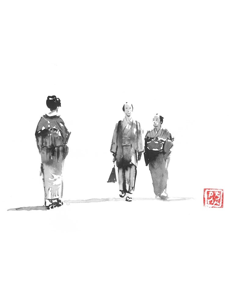 Crossing A Geisha