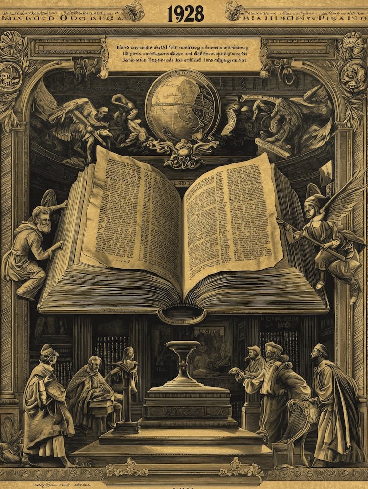 Aihrgdesign A Vintage Academic Poster Celebrating The Complet F9b645ee 739c 4a75 844c Cdea13c6d901 1