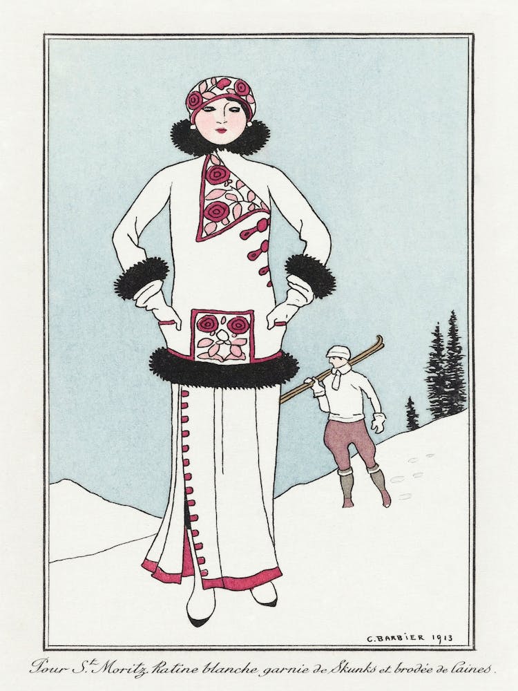 Costumes Parisiens Nr. 7, George Barbier