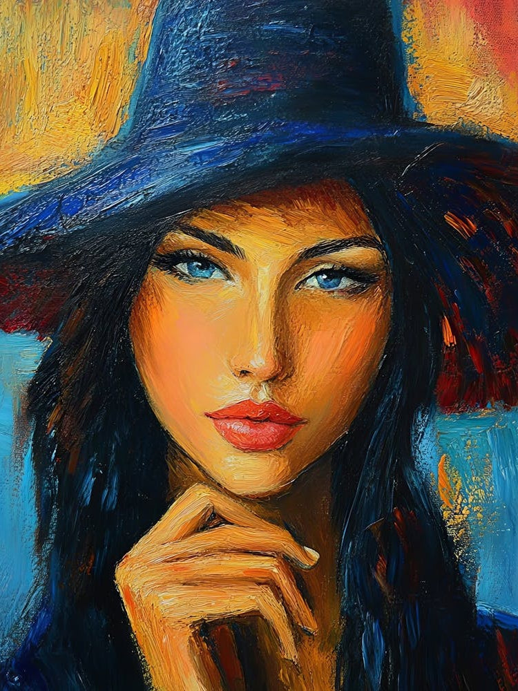 Woman In A Hat