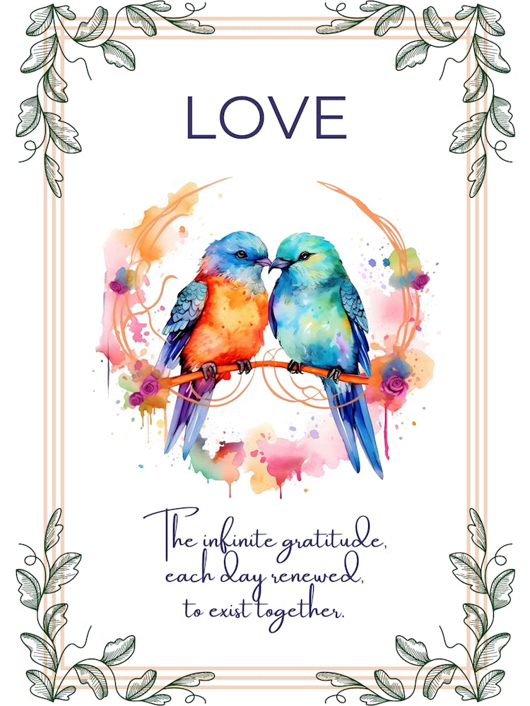 Birds Love Quote variation 2