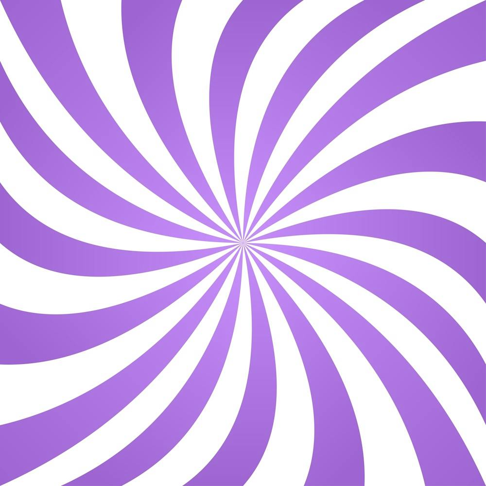 Spiral Vortex Rays Lavender Swirl Purple