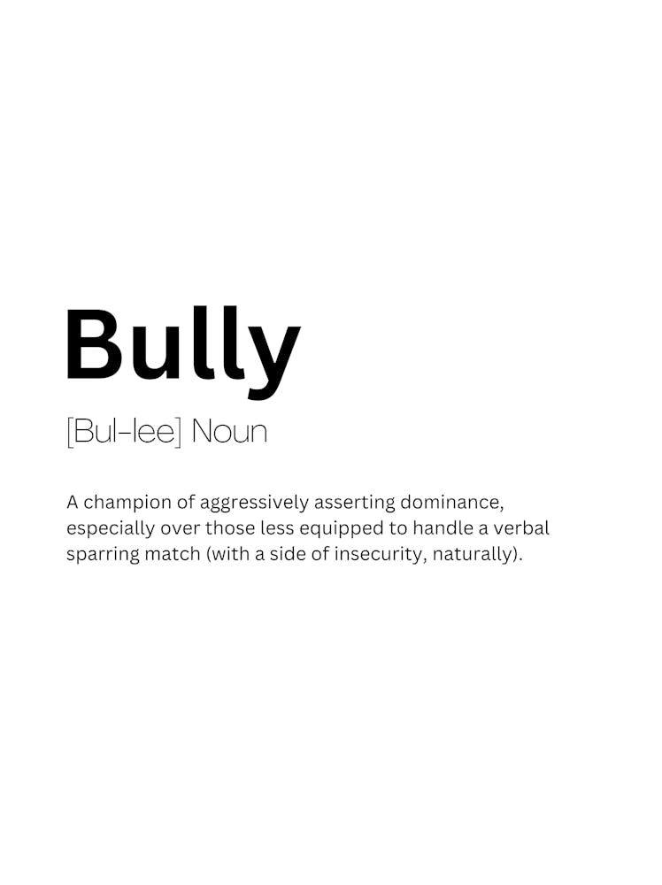 Bully Definition Meaning