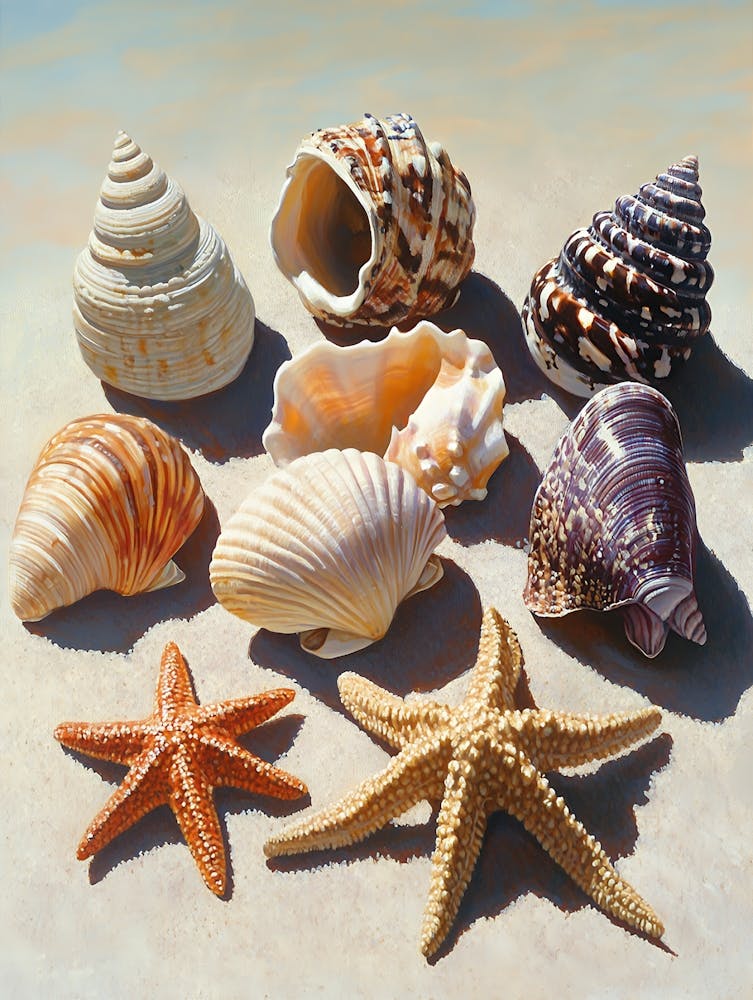 Shells And Starfish 2