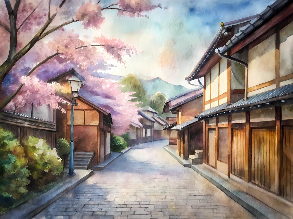 Kyoto Japan A Vintage