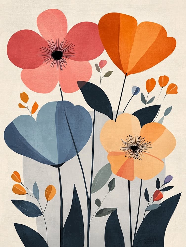 Mohnblumen Leinwanddruck 32