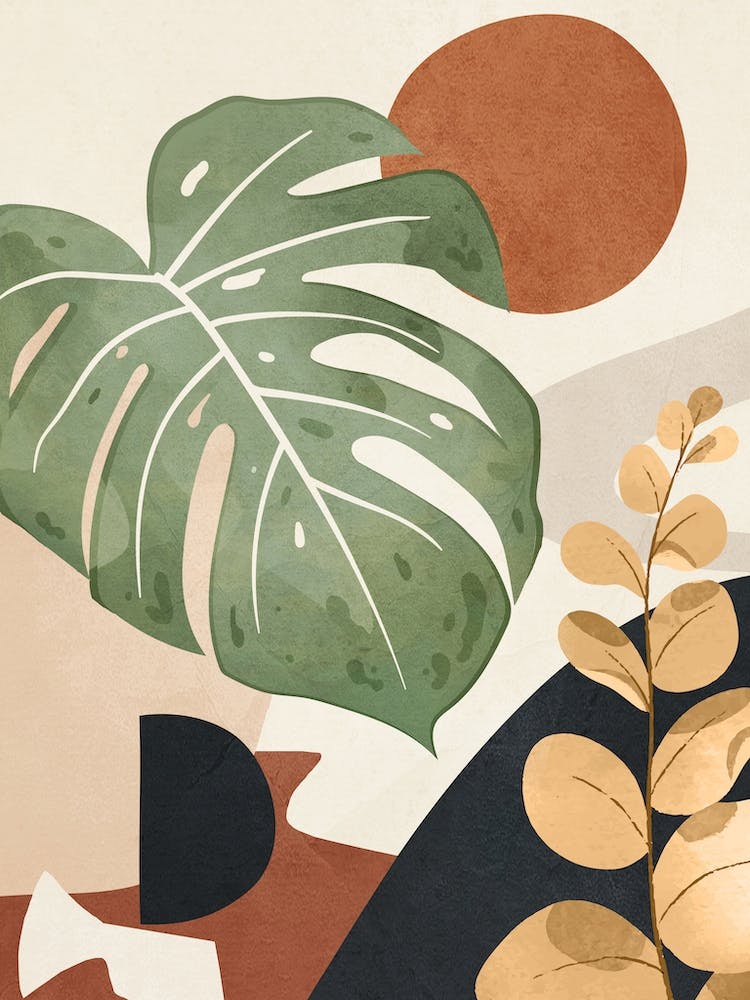 Branches And Leaves In An Abstraction 03
