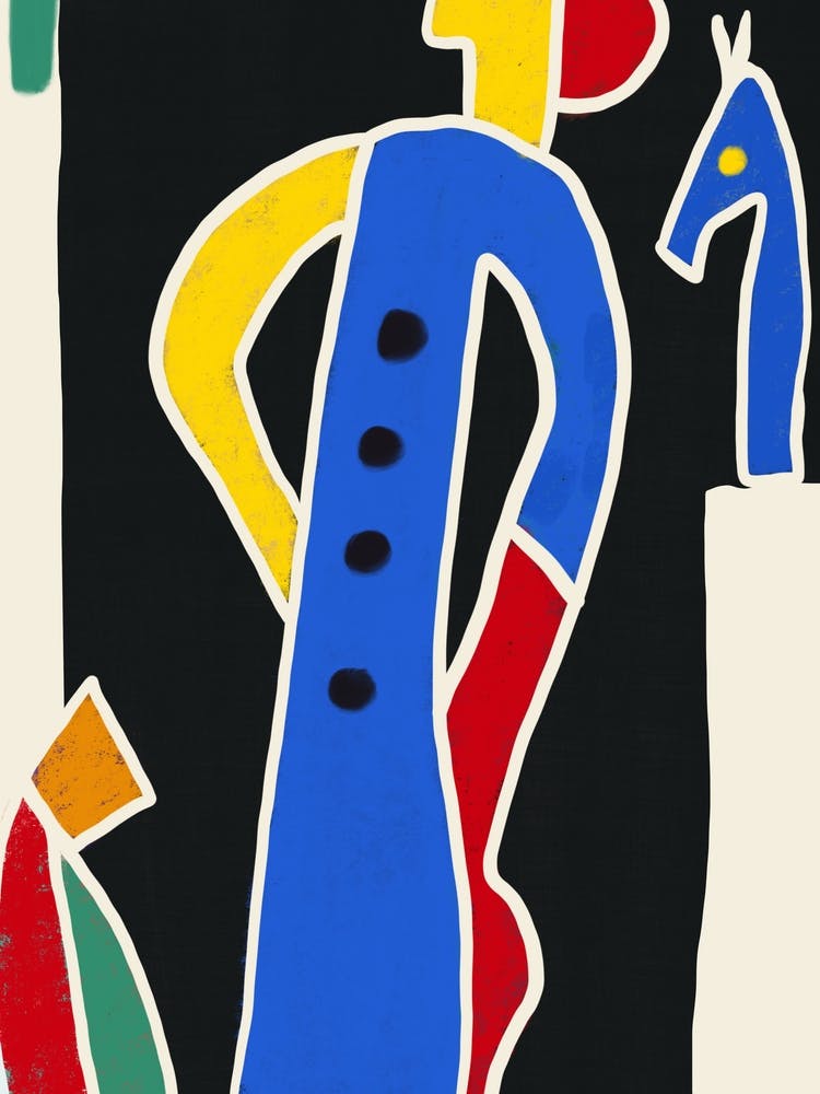 The Woman In the art gallery